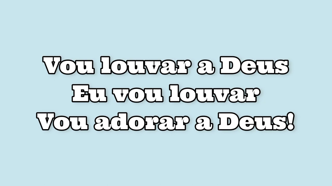 Ao Deus da Minha Salvação - Aline Barros (playback com letra)