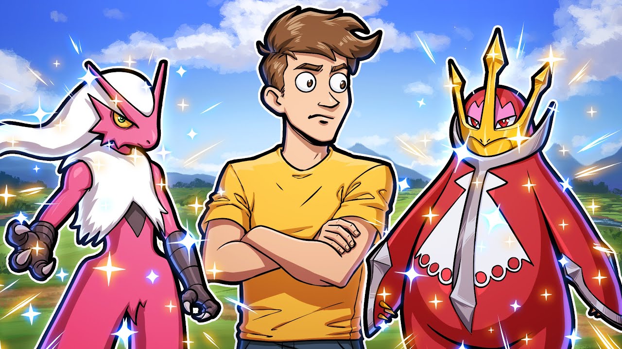 I'm Trying a Hardcore Nuzlocke with ONLY Custom Shiny Pokemon