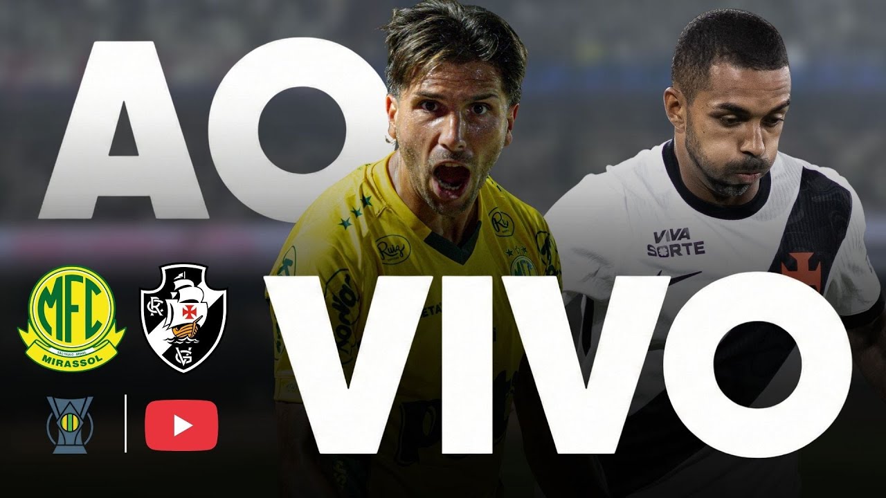 MIRASSOL X VASCO JOGO AO VIVO DIRETO DO CAMPOS MAIA - BRASILEIRÃO AO VIVO - JOGO DO VASCO