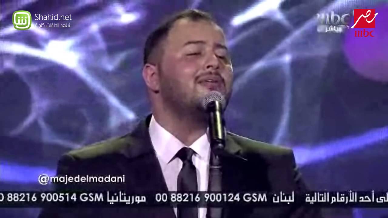 Arab Idol -  ماجد المدني - عيون القلب- الحلقات المباشرة