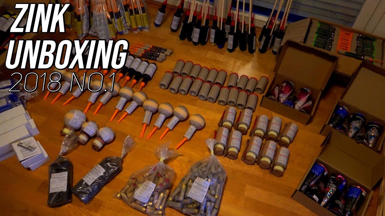 140 Kilo Zink Bestellung Unboxing No.1 Silvester Unboxing 2018 [4K]