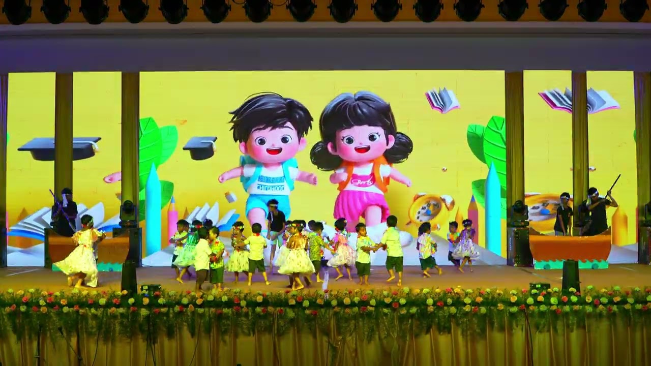 Tiny Dancers Soar to 'சிரிக்கலாம் பறக்கலாம்' | Annual Day 2024 | Vidhya Peetham i-School