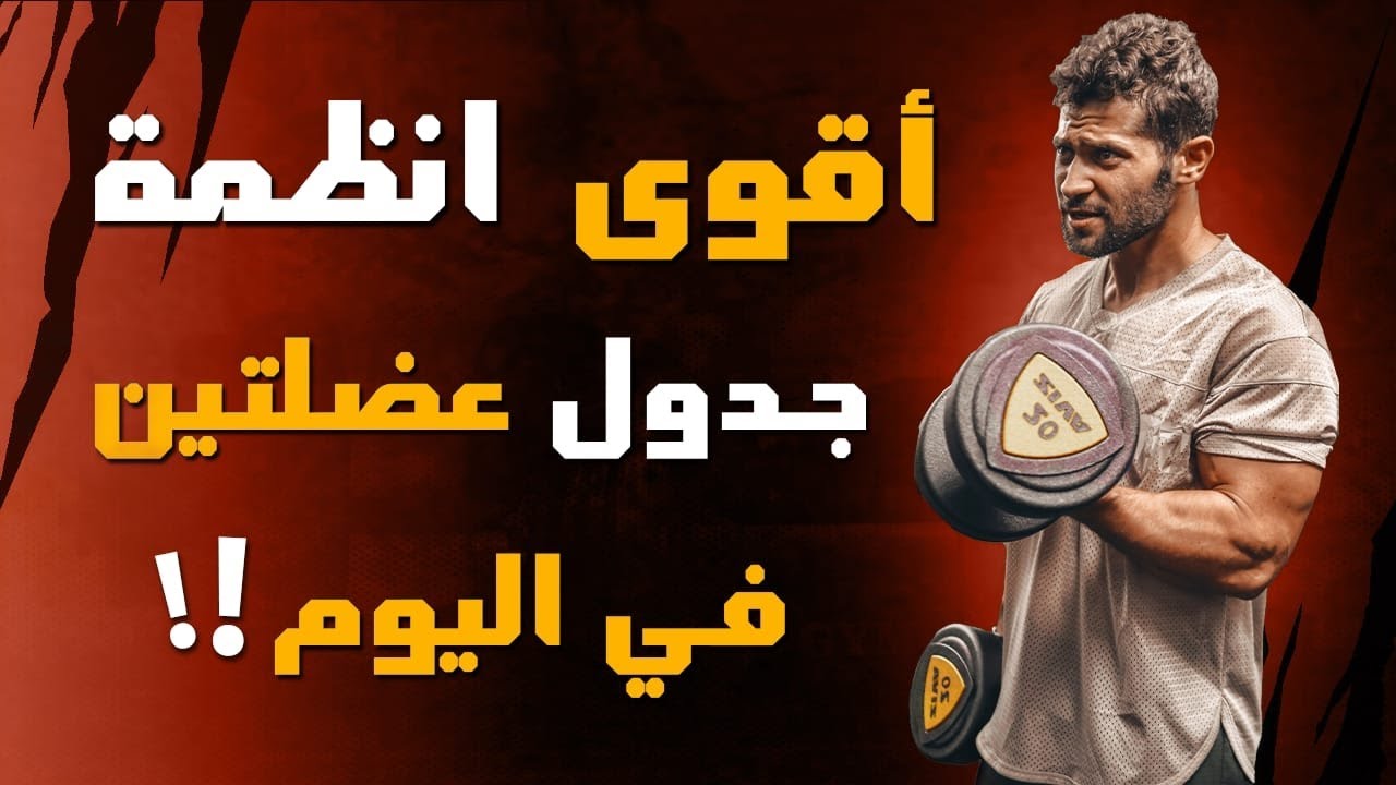 دليلك بالتفصيل لأقوى أنظمة جدول تمرين عضلتين ف اليوم