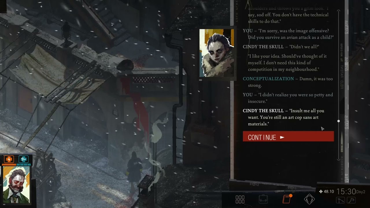 Disco Elysium - Capitulo 6: Dia 2 completo