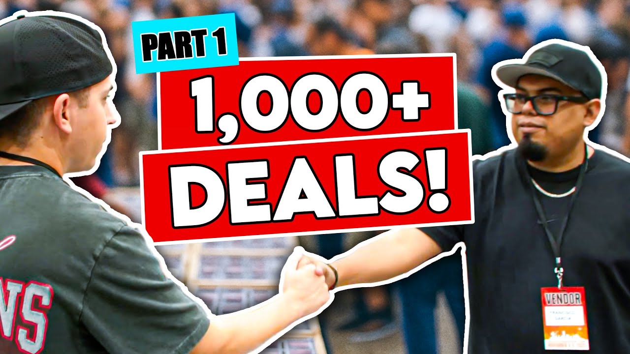 Making OVER 1,000+ Deals At Card Shows In 2025 👀 *PART 1*