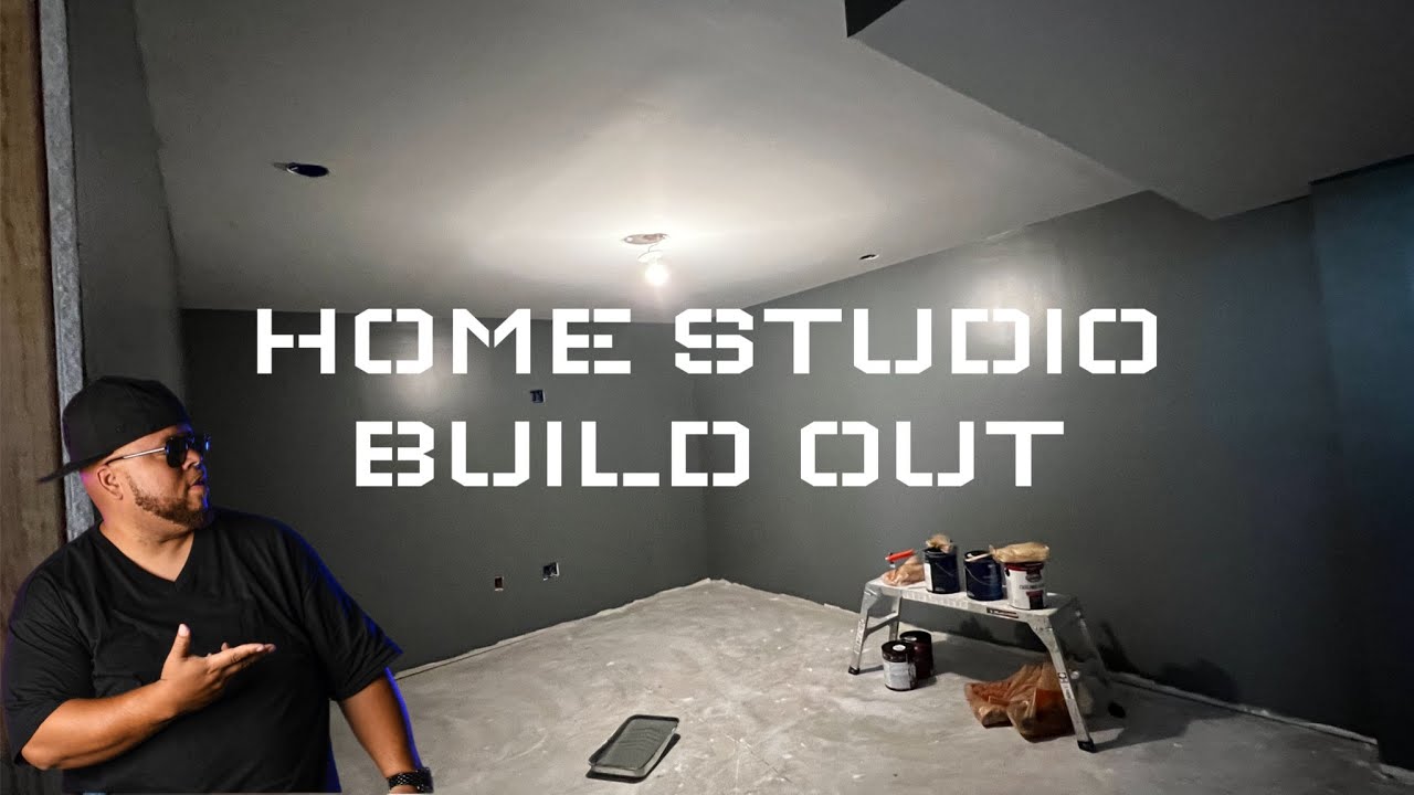 HOME STUDIO BUILD OUT | HOME RECORDING STUDIO