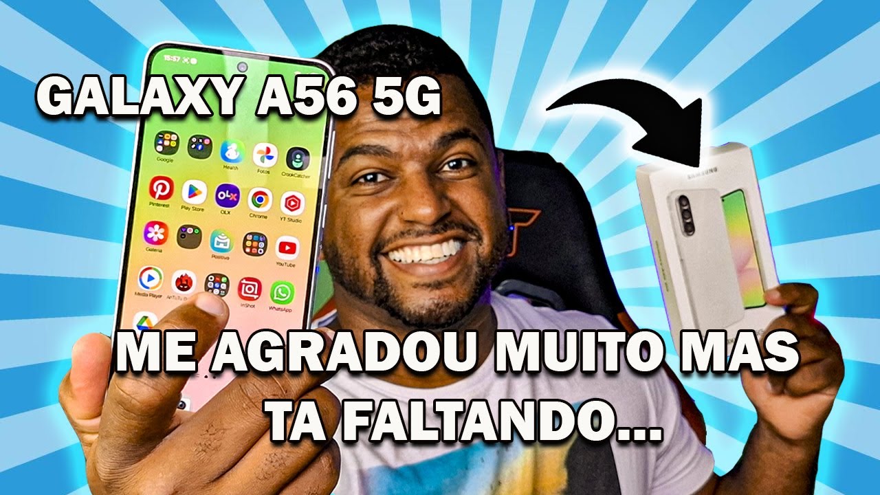 SAMSUNG GALAXY A56 5G. VALE A PENA PELO PREÇO?