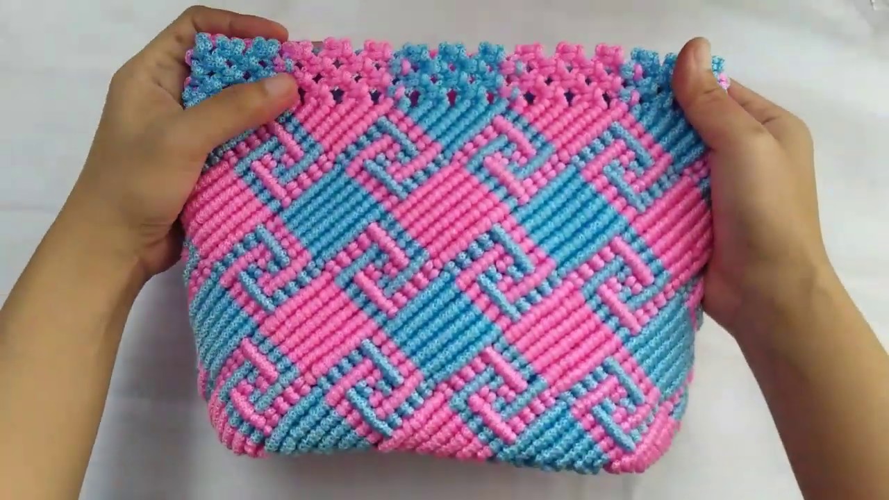 #Motifkalimantan #Motiflabirin Tas talikur motif labirin/Motif kalimantan