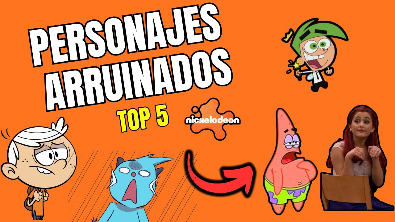 Top 5 Personajes Flanderizados de Nickelodeon Loquendo