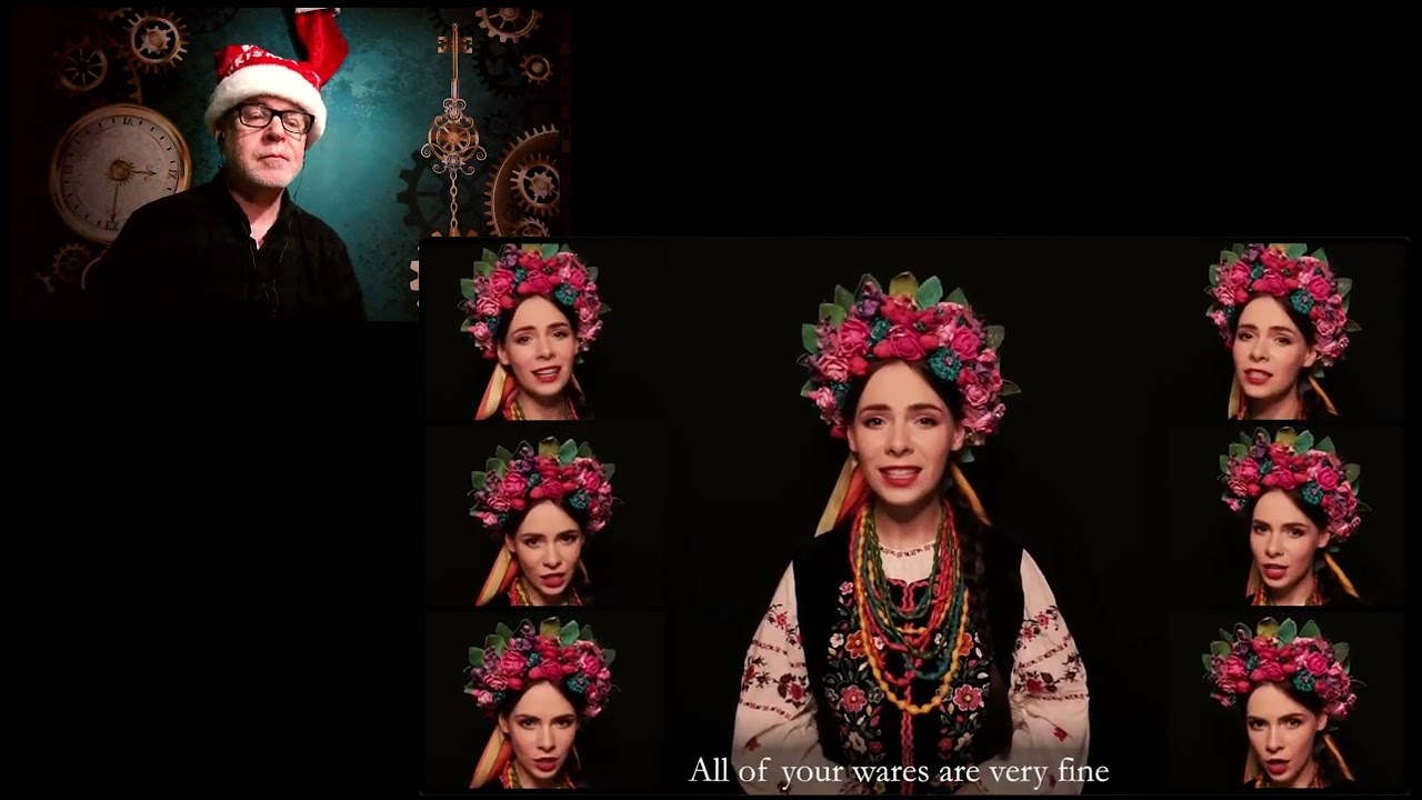 Shchedryk Щедрик Carol of the Bells. Old man  ☕ reaction. HERE WE GO!