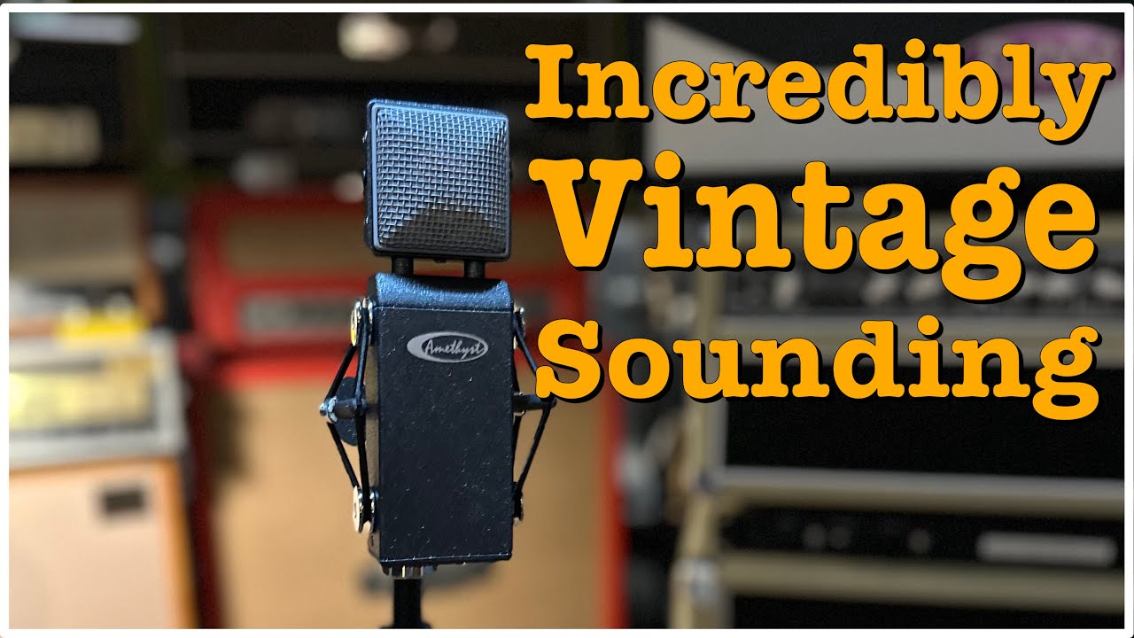 JZ Mics Amethyst the new vintage