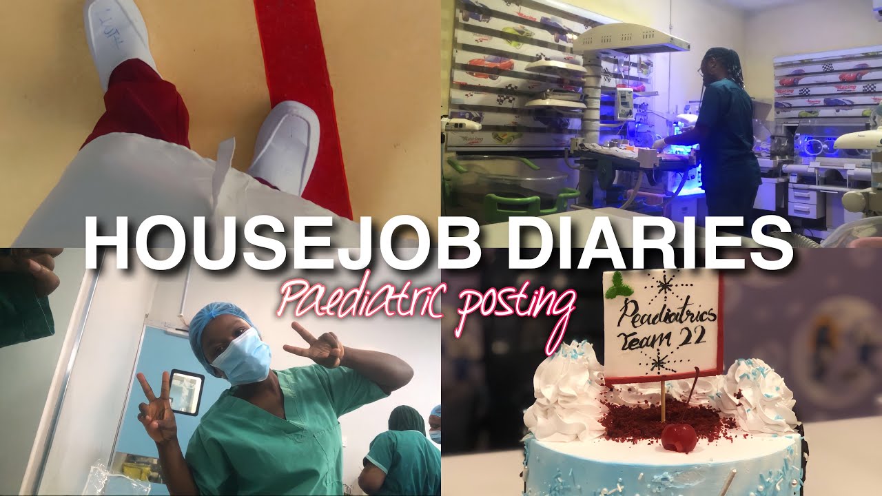 HOUSEJOB DAIRIES- Paediatric posting|| Celebrating Christmas in the hospital.