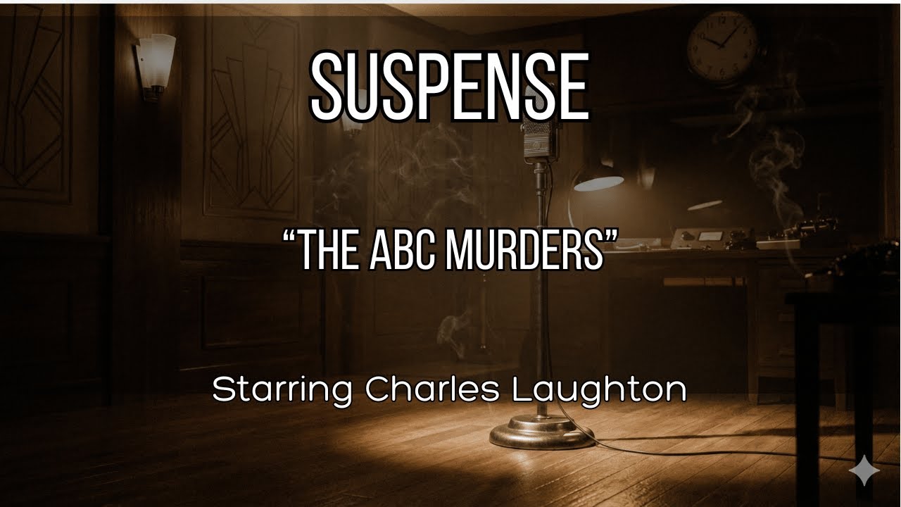 SUSPENSE | The ABC Murders (1943) | Charles Laughton | Agatha Christie | Classic Radio Drama
