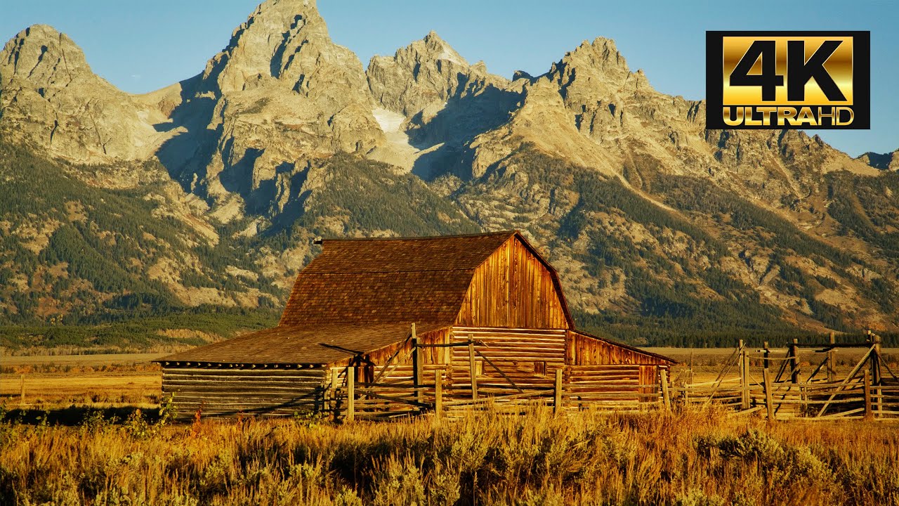 Grand Tetons Wind | Beautiful Sunset Glow 🍂