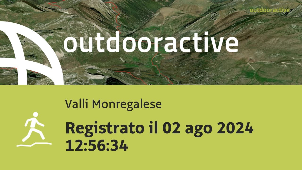 Trail Running in Valli Monregalese: Registrato il 02 ago 2024 12:56:34