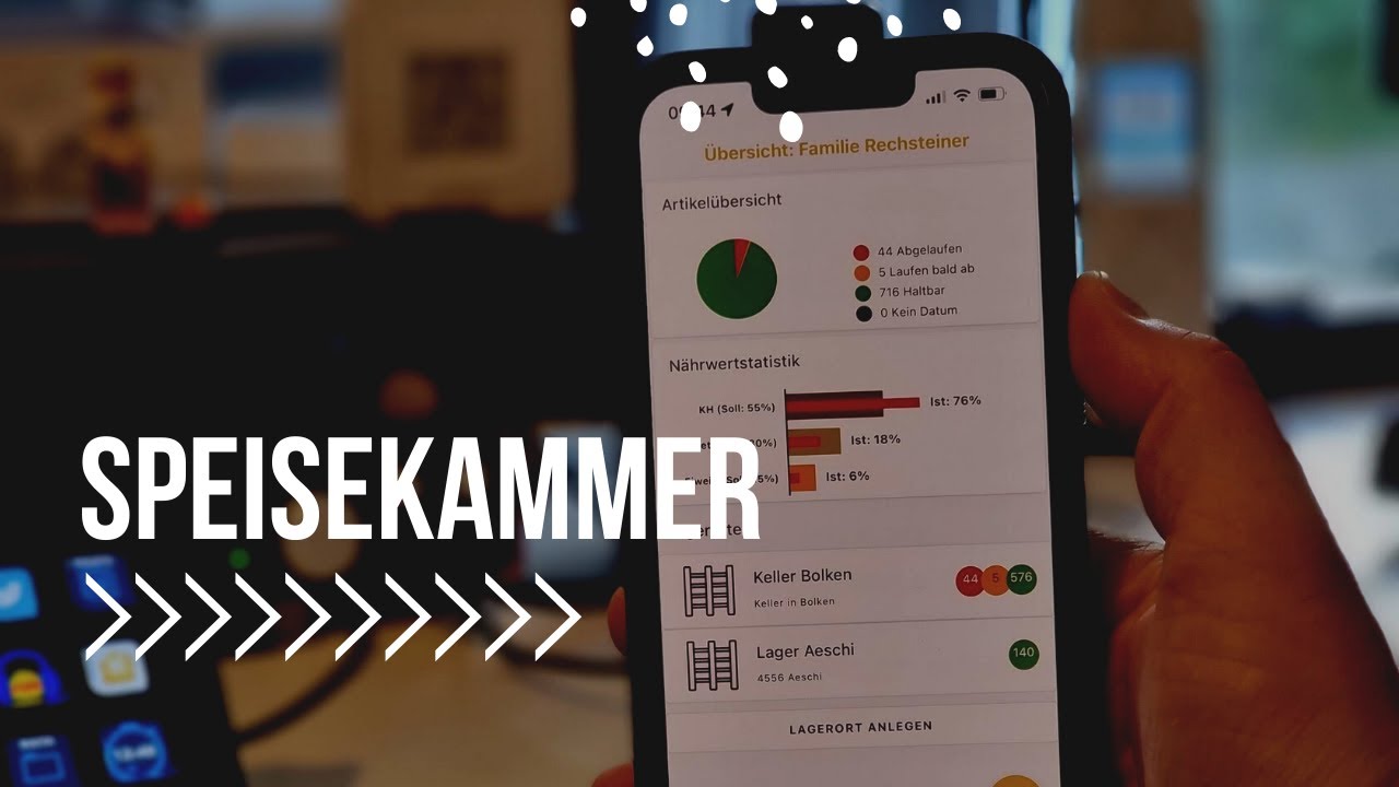 Speisekammer - Die eine App für unseren Keller