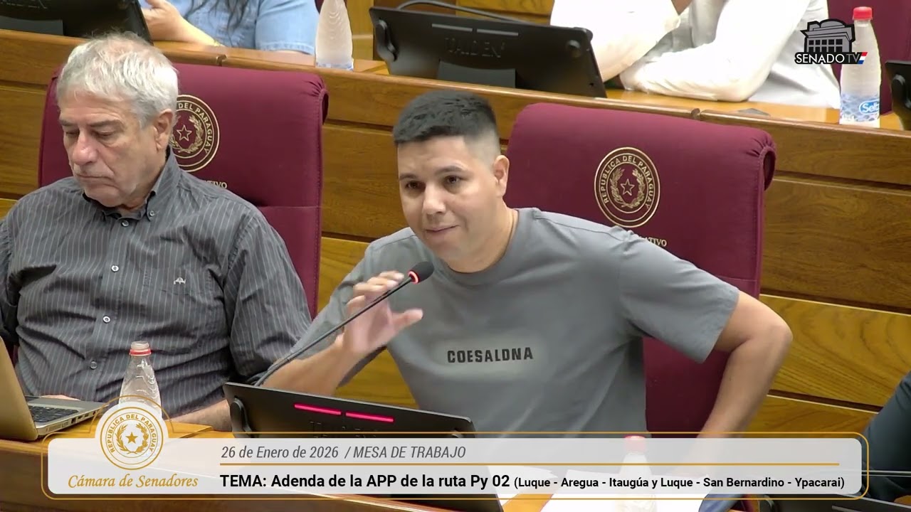 MESA DE TRABAJO: convocada por el Senador José Oviedo  26-01-2026
