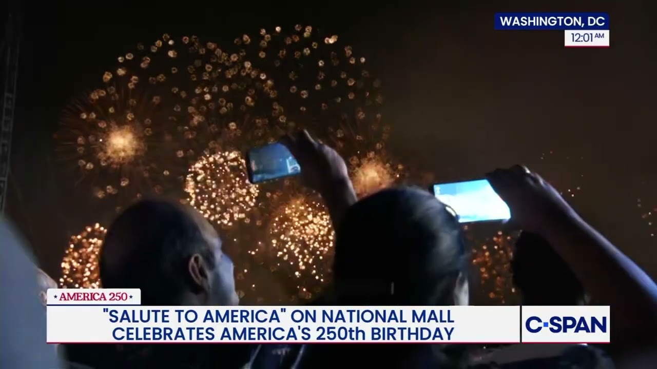 America 250: Washington, DC Fireworks