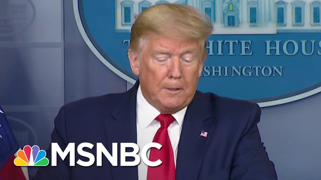 Trump Calls Himself A 'Wartime President' While Dodging Responsibility | The 11th Hour | MSNBC