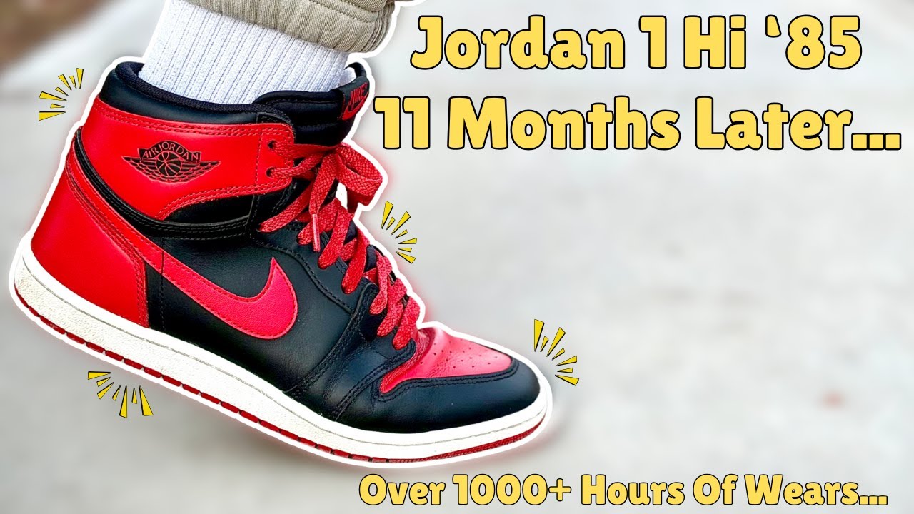 Тест на износостойкость кроссовок Air Jordan 1 Hi '85, запрещенных 11 месяцев спустя: более 1000 ...