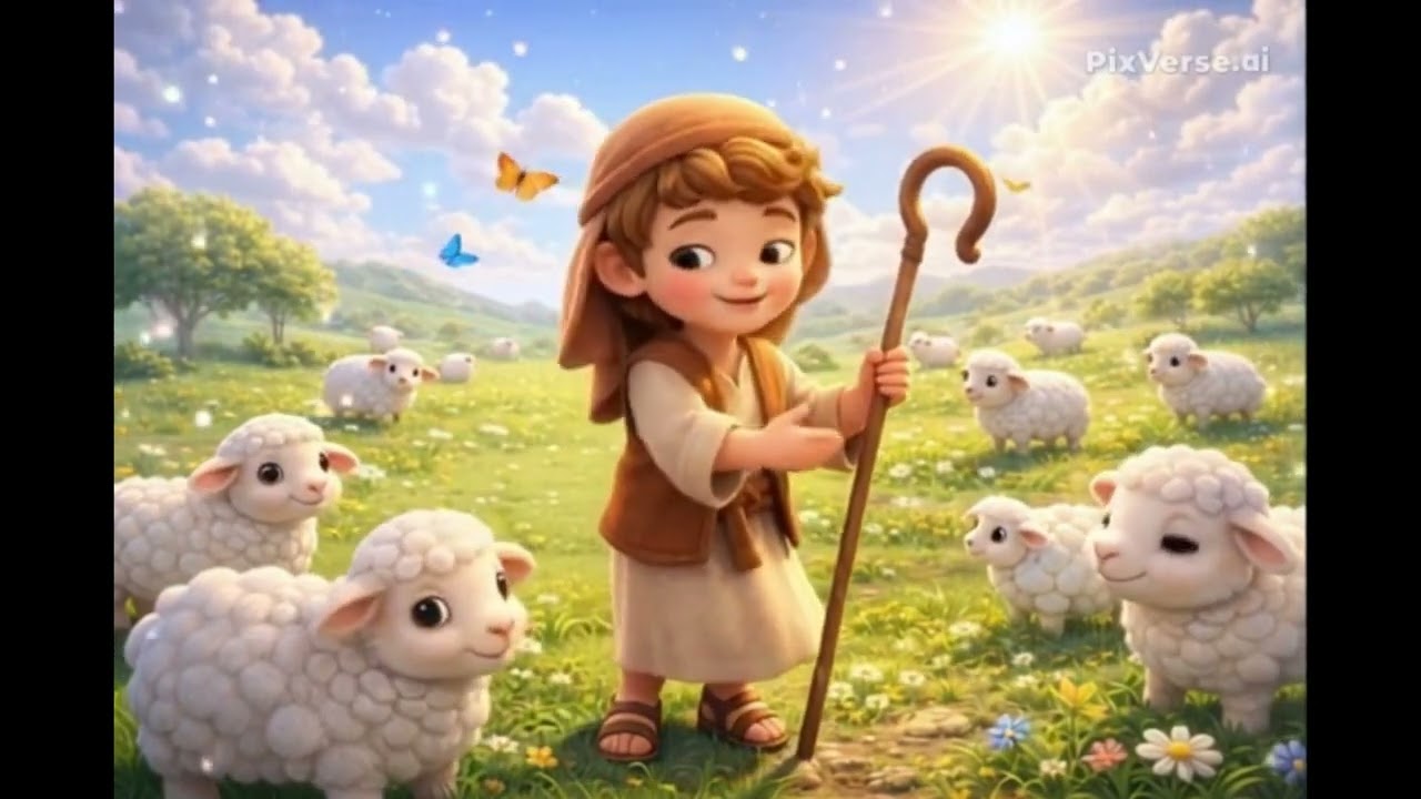 DEUS CUIDA DE MIM #1 💙 | Música Infantil Cristã | Louvor para Crianças