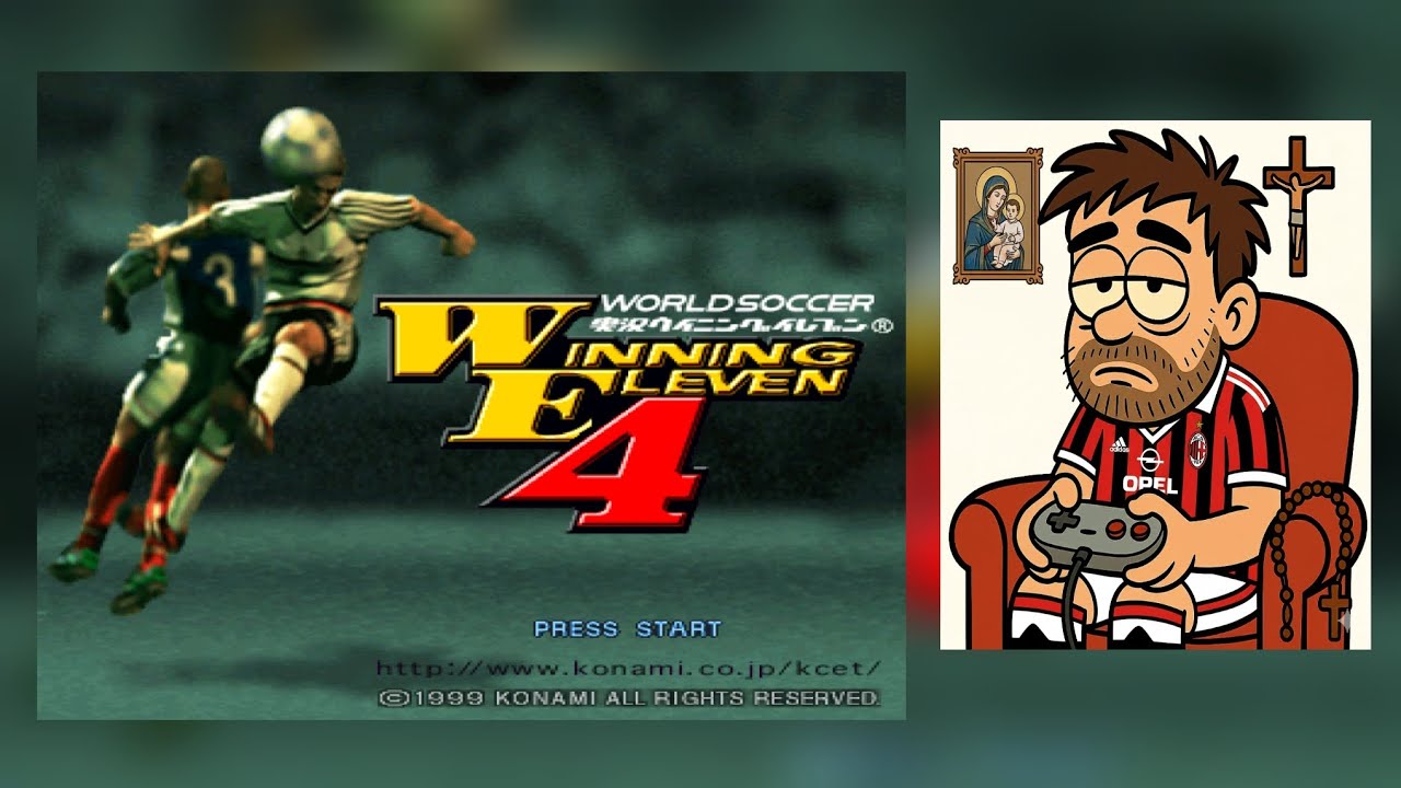 WINNING ELEVEN 4 (PS1) MASTER LEAGUE, MILAN EP.07