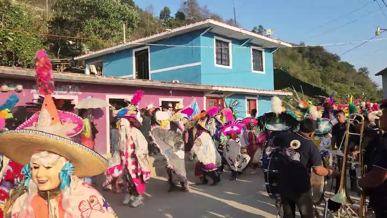 Carnaval Pueblo Otomí-14/02/2026 Texcatepec Veracruz Mx.