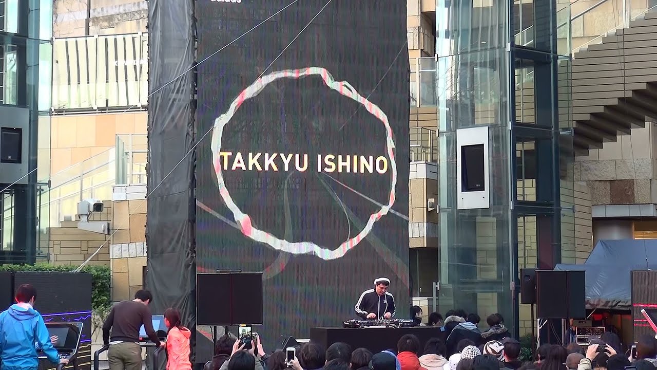『DJ 石野卓球 TAKKYU ISHINO』 adidas BOOST TOKYO NIGHT 2015.2.28 @六本木ヒルズアリーナ