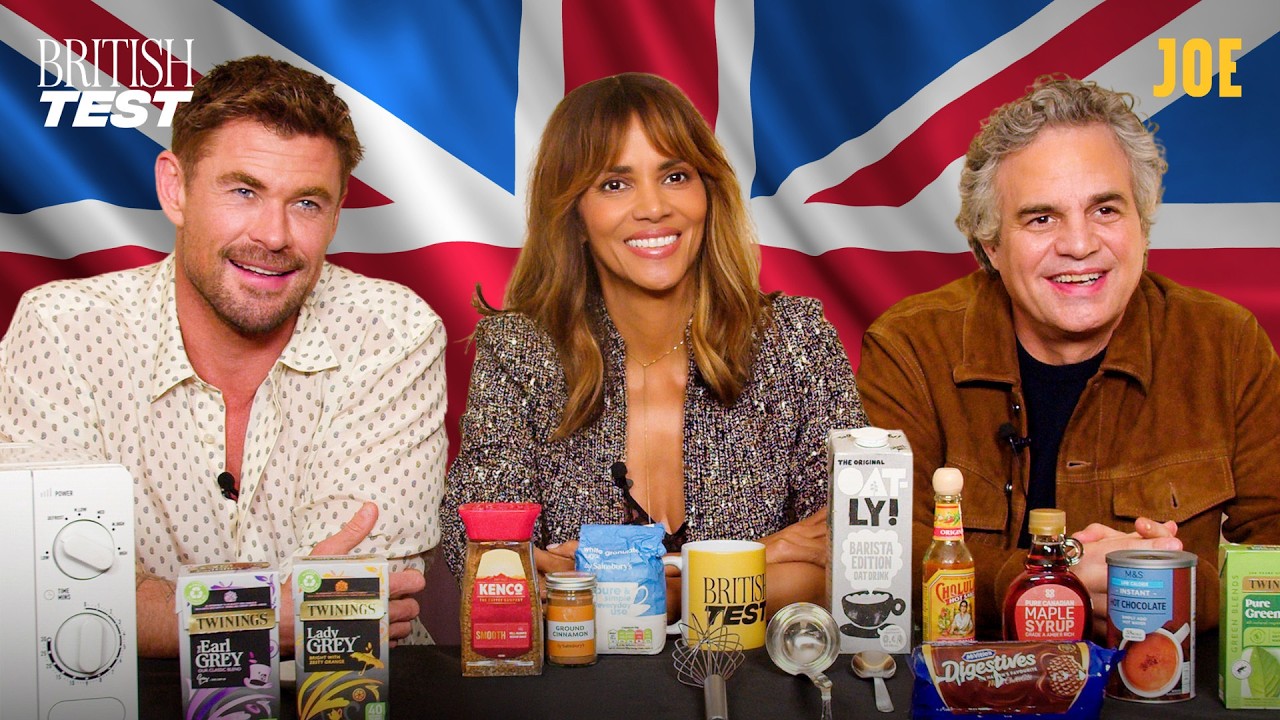 Chris Hemsworth, Halle Berry & Mark Ruffalo Hilariously Take On The British Test