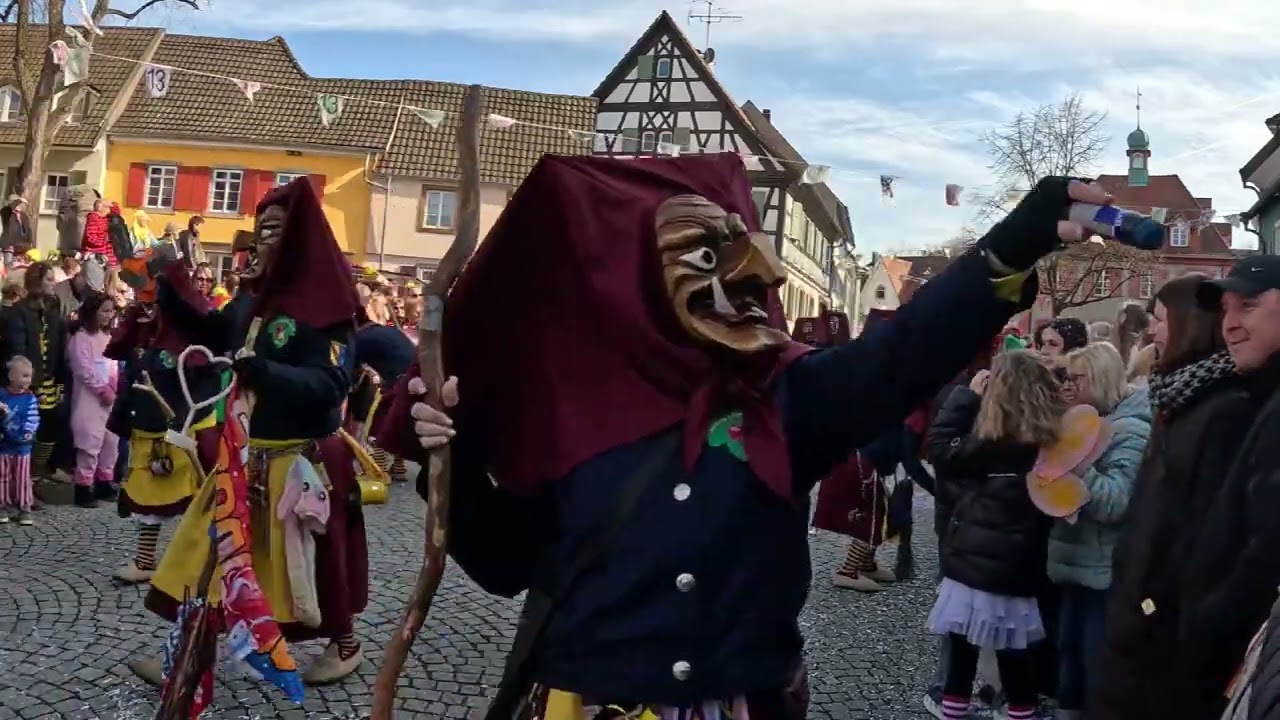 Fasnet Jubiläumsumzug Riegel  75 Jahre Lustige 13 2025