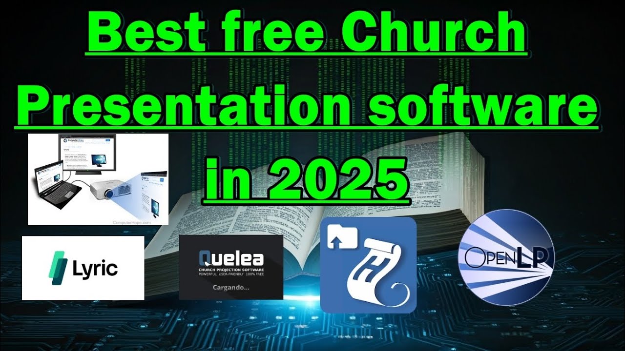 Бесплатное программное обеспечение для церковных презентаций 2025! Holyrics, @shortcutguide, open...