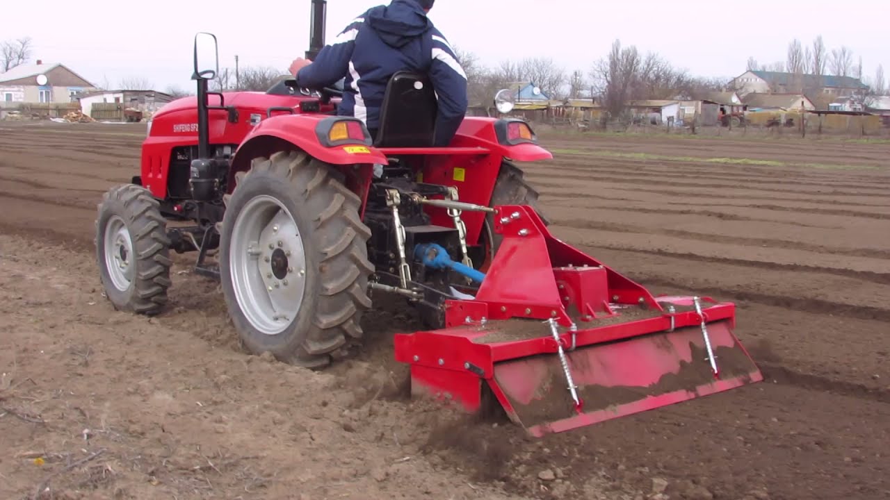 Шифенг SF 244 CL в роботі з фрезою (КНР-150)