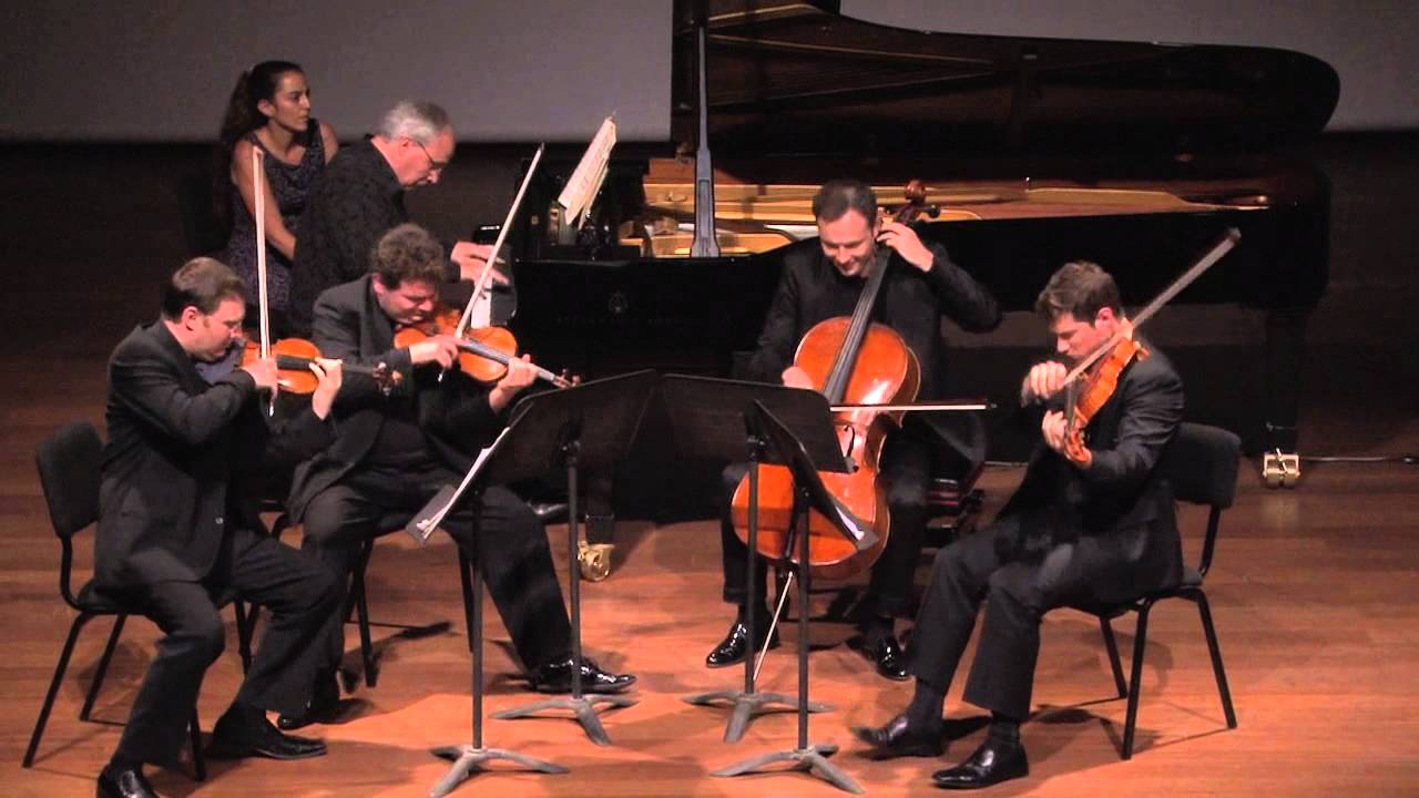 Brahms Quintet Op  34 with the Jerusalem Quartet and Ilan Rechtman
