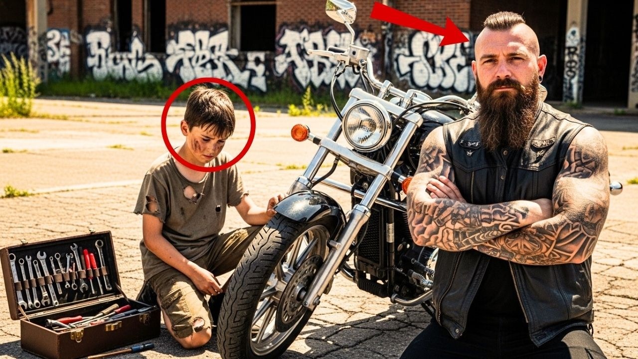 Huérfano arregla la moto de Hells Angels y semana después 700 motociclistas reconstruyen su orfanato