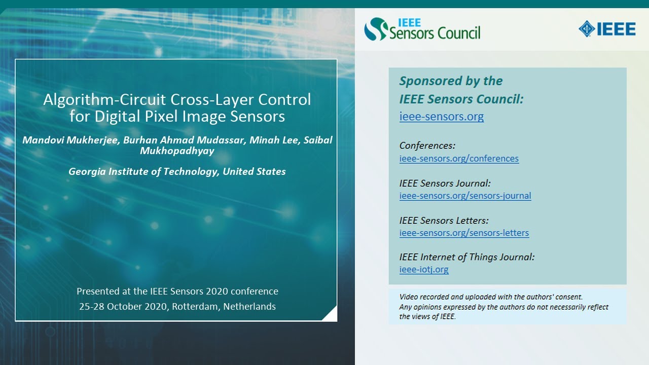 Algorithm-Circuit Cross-Layer Control for Digital Pixel Image Sensors