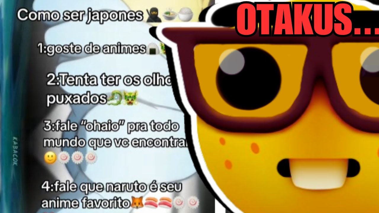 APRENDENDO a ser OTAKU no TIKTOK