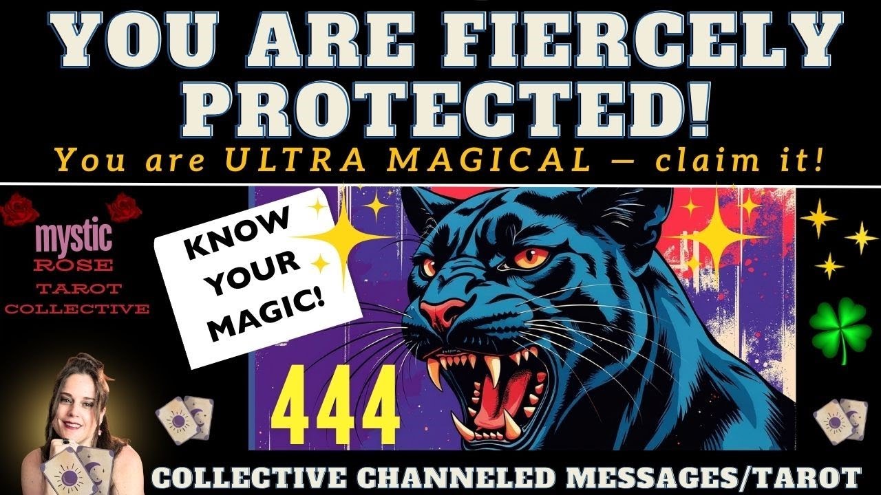 FIERCE GUARDIANS WATCH OVER YOU AND PROTECT YOU! YOU ARE MAGICAL! (tarot collective)