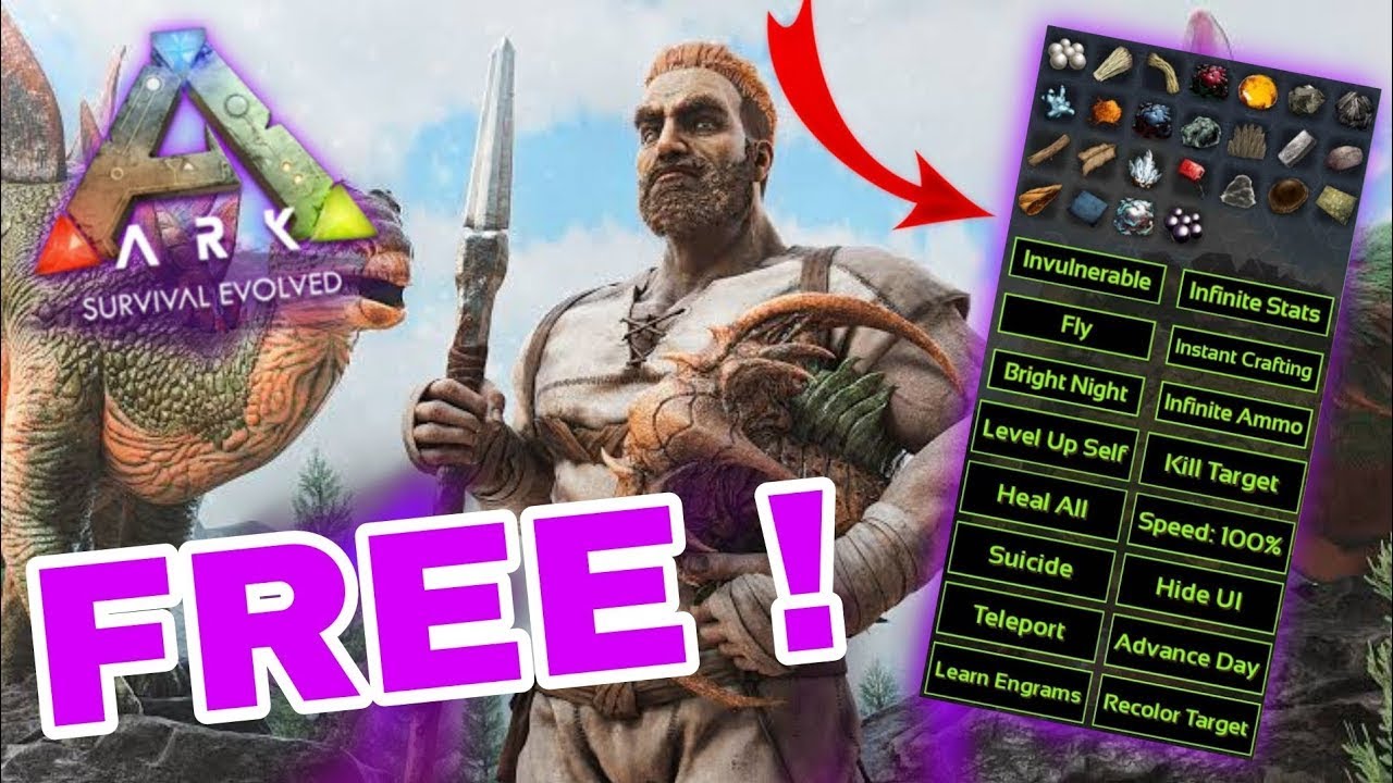 ARK MOBILE MOD APK 2.0.29 | FREE GOD CONSOLE ASCENDANT CREATURE | AMBER INFINITE