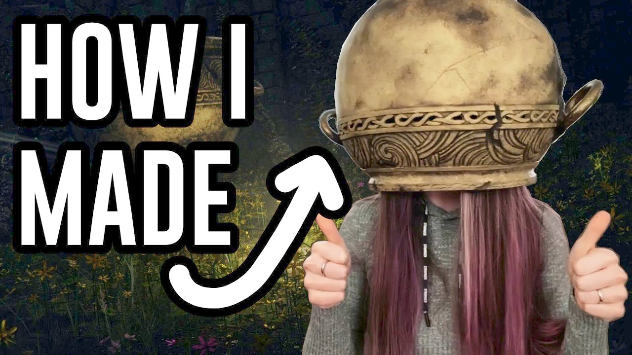 How I Made an Elden Ring Jar Helmet