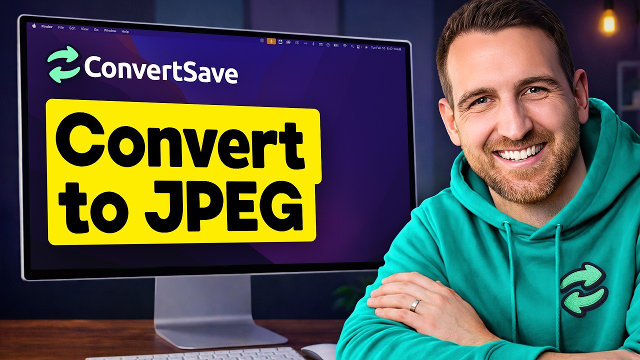 Как преобразовать в JPEG