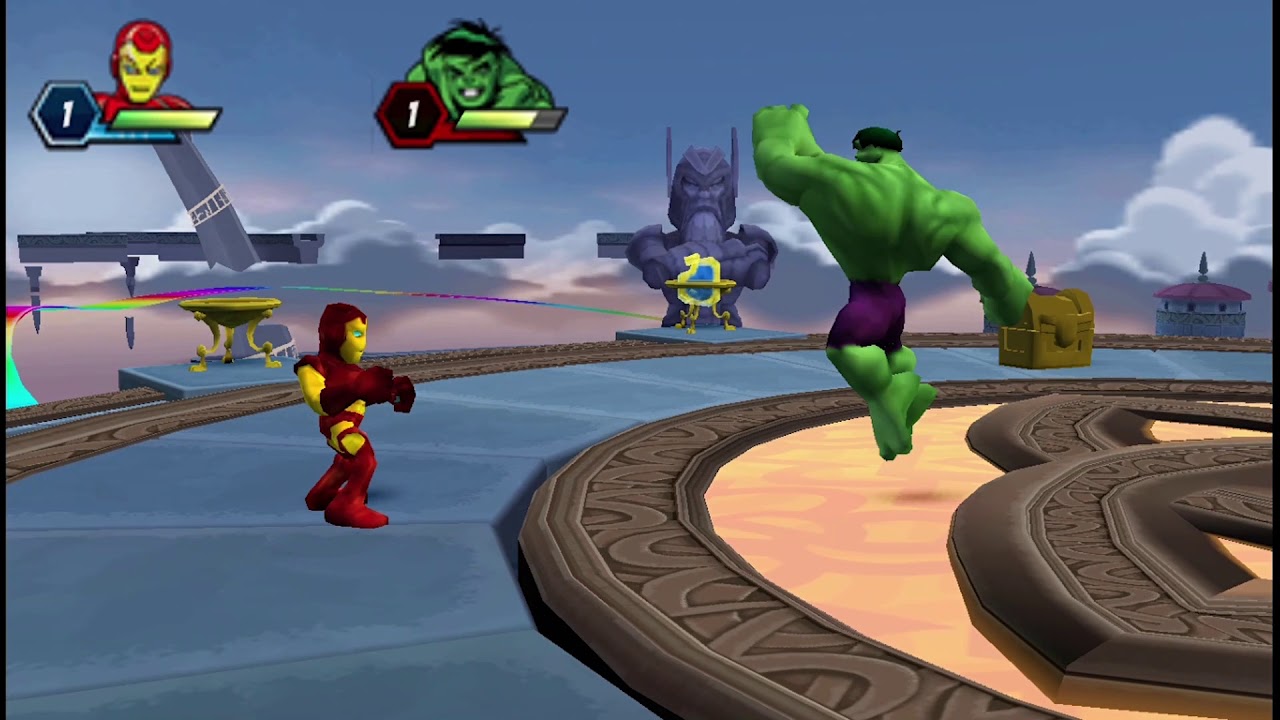 Iron Man Vs Hulk | Marvel Super Hero Squad | PSP Game | Gaming Surface.