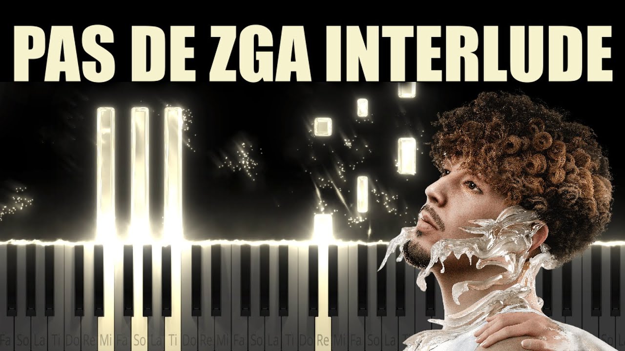Khali - PAS DE ZGA INTERLUDE (Piano Tutorial & Cover) - Niveau Moyen