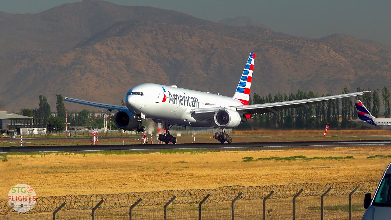 11 minutes of plane spotting in Santiago [SCL] airport.