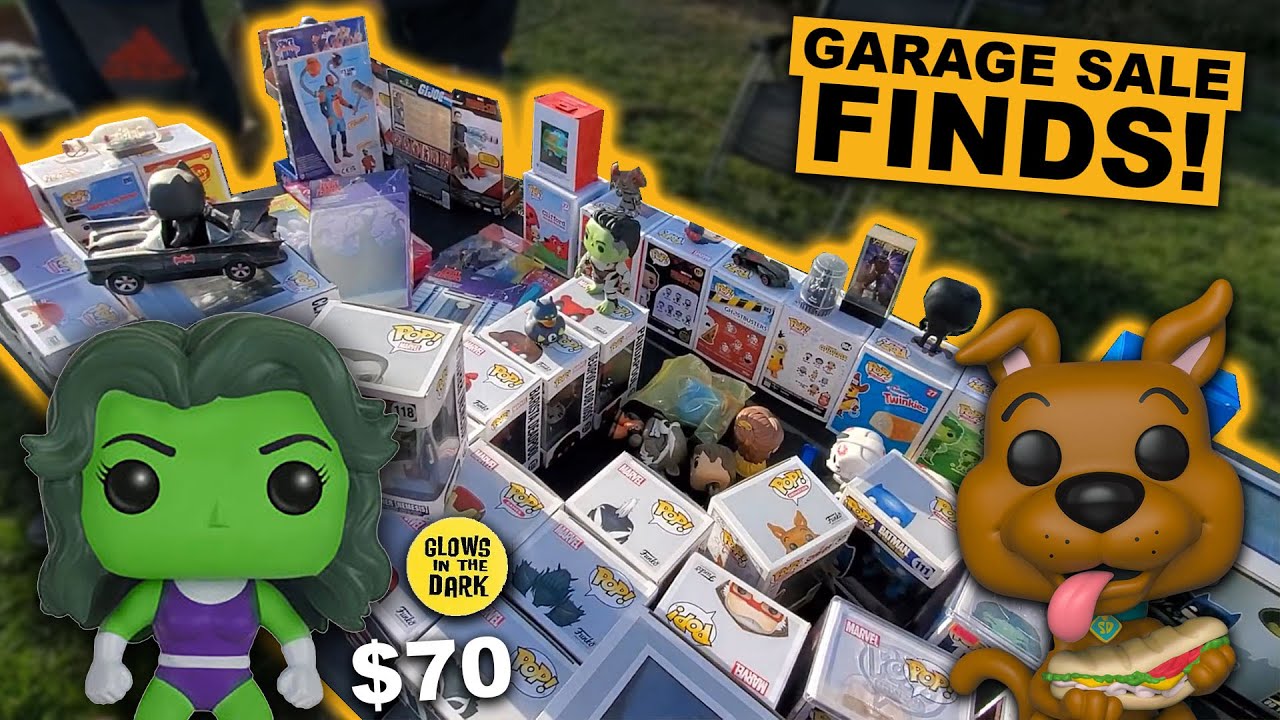 Found a Garage Sale Full of Funko Pops!
