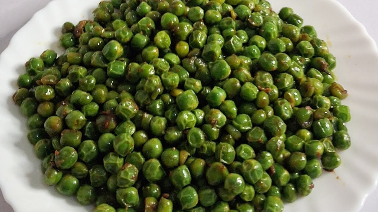 कच्चे हरे मटर का मसाला वाले दाने । Green peas masala fry 🫛🫛@MyHomesKitchen-s6o 