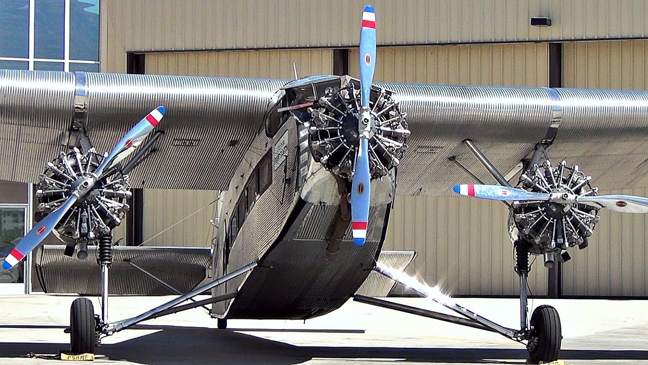 Flight on a Legendary 1928 Ford Tri-Motor (KPSP)