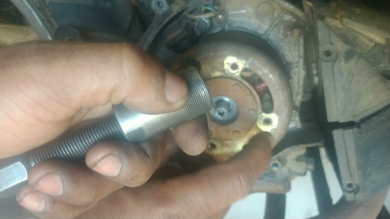 Como tirar (sacar) o estator da Sundown Future 125