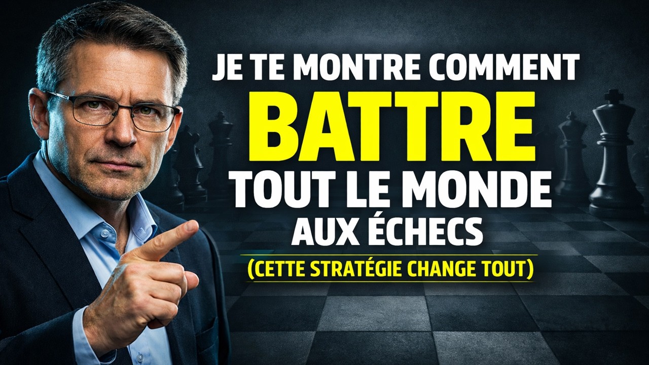 Je te montre comment battre TOUT LE MONDE aux échecs (Cette stratégie change TOUT)