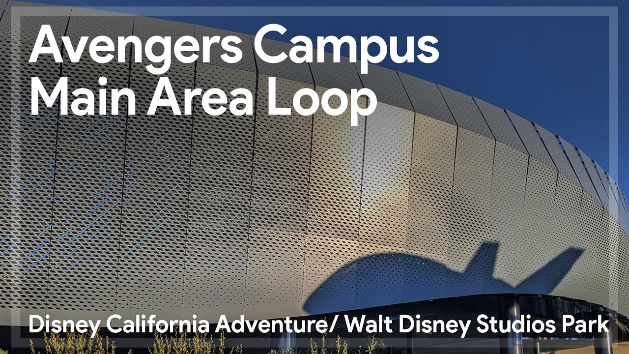 [Avengers Campus] Full Main Area Music Loop (Recording)