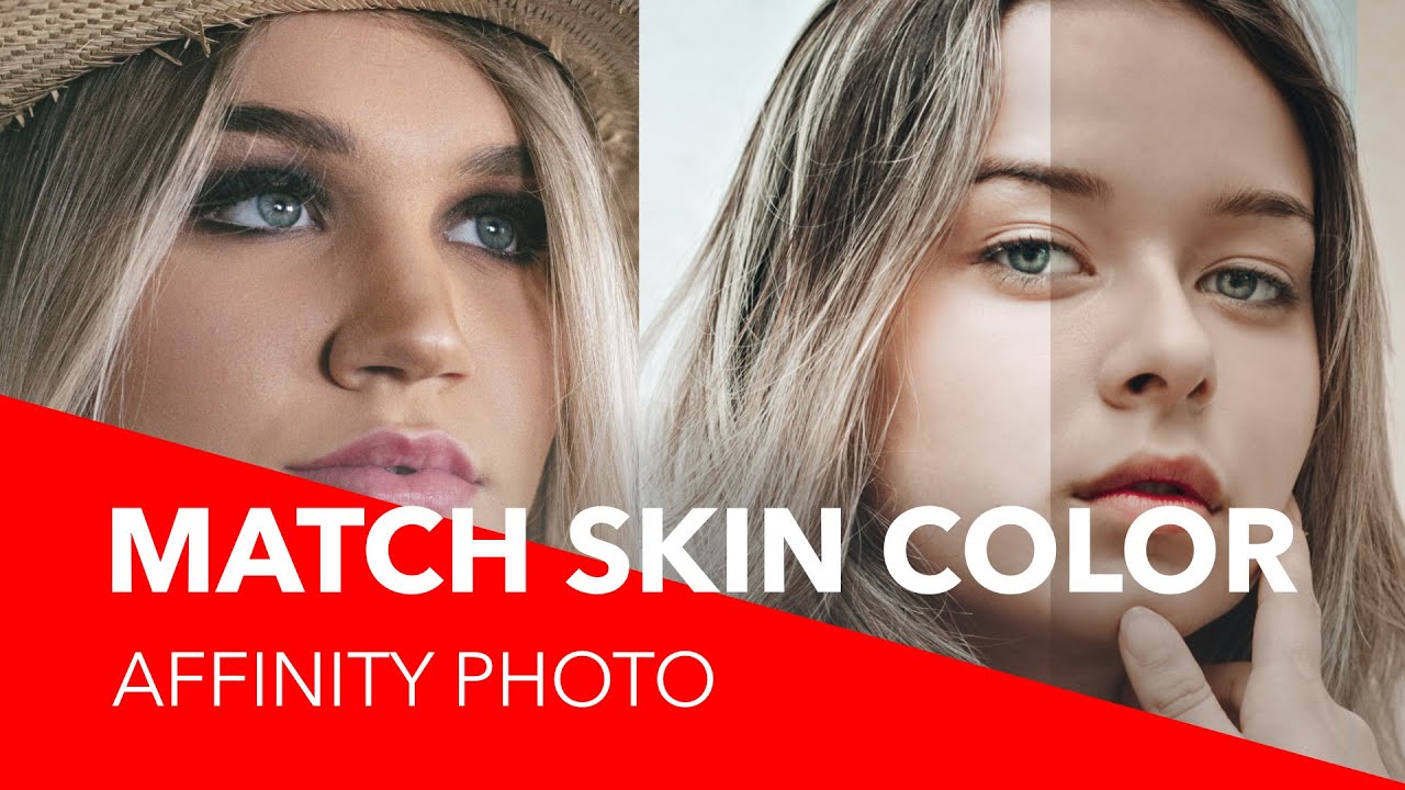 How to Match SKIN color using Affinity Photo (Part 1 - Gradient map)